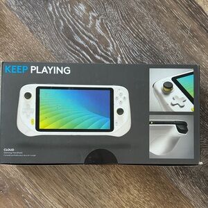 Logitech Cloud Gaming Handheld Console - White and Black New in the Box